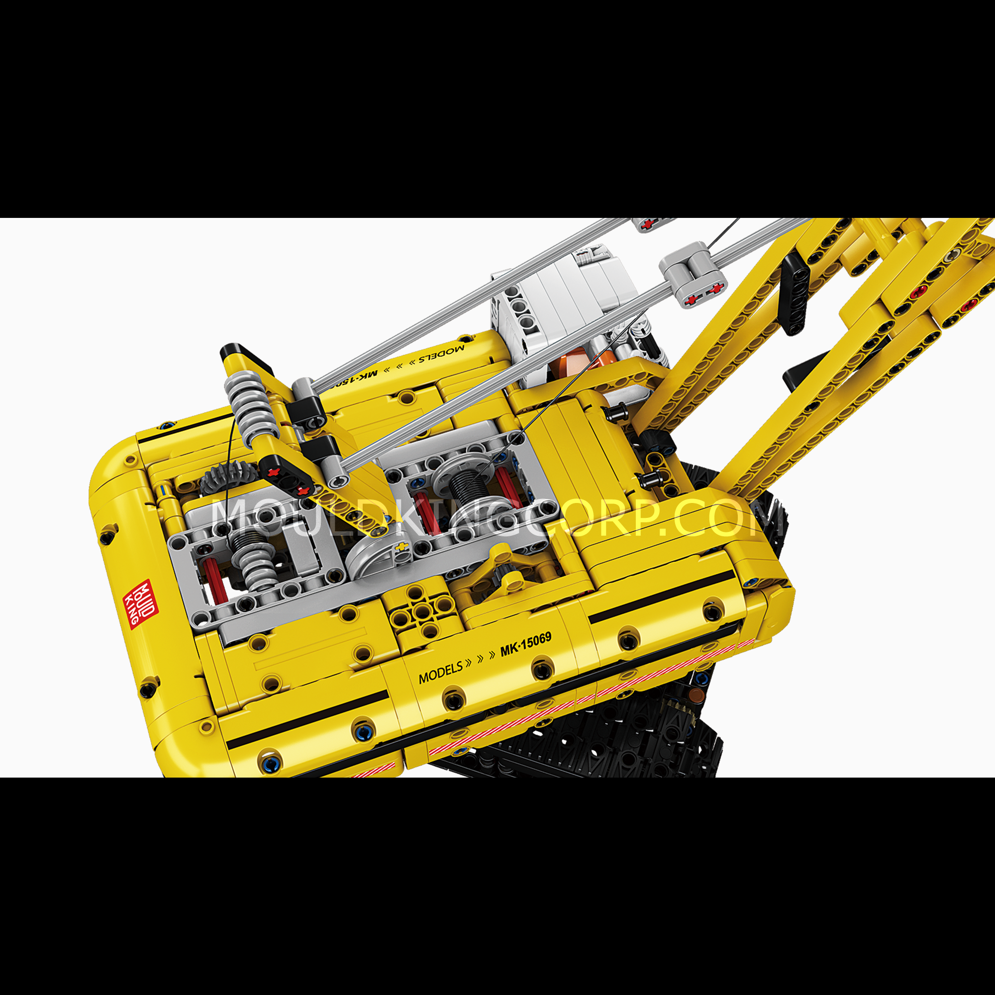 Mould King 15069/15070 Remote Control Crawler Crane Building Blocks Set - 1,292 PCS STEM Construction Toy for Kids & Adults | Perfect for DIY Projects, Engineering Learning & Collectible Display