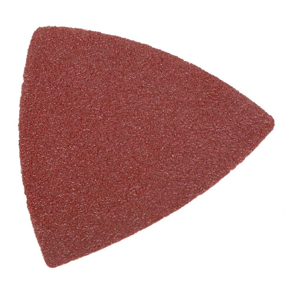 82Pcs Triangle Sanding Pads Kit for Oscillating Tools - Double Action Sanding Discs, Woodworking & Polishing Accessories - Perfect for DIY Projects, Furniture Refinishing, and Metal Surface Prep