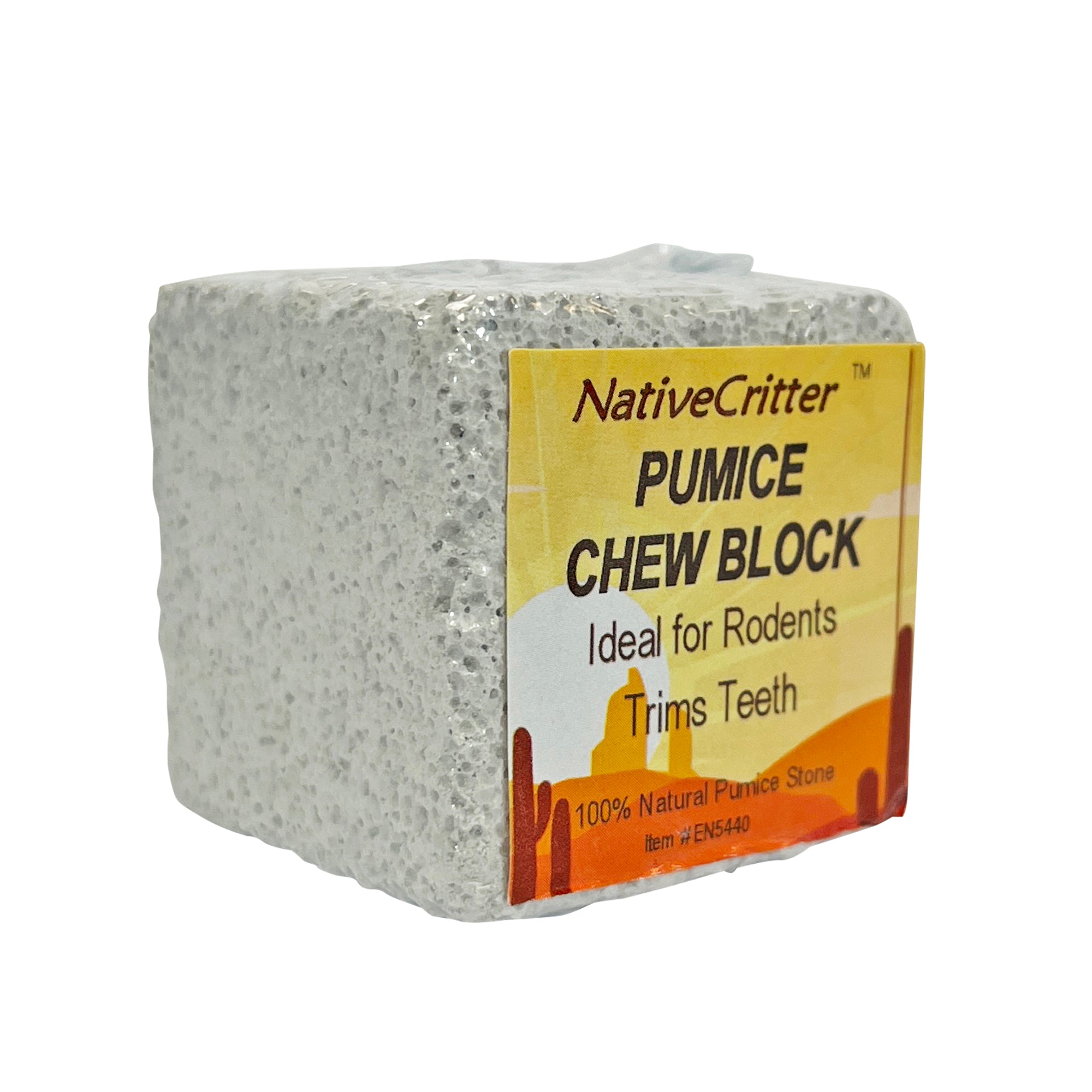 Natural Pumice Chew Block for Dogs - Dental Cleaning & Teeth Cleaning Toy - Great for Teething Puppies & Aggressive Chewers - Indoor & Outdoor Use