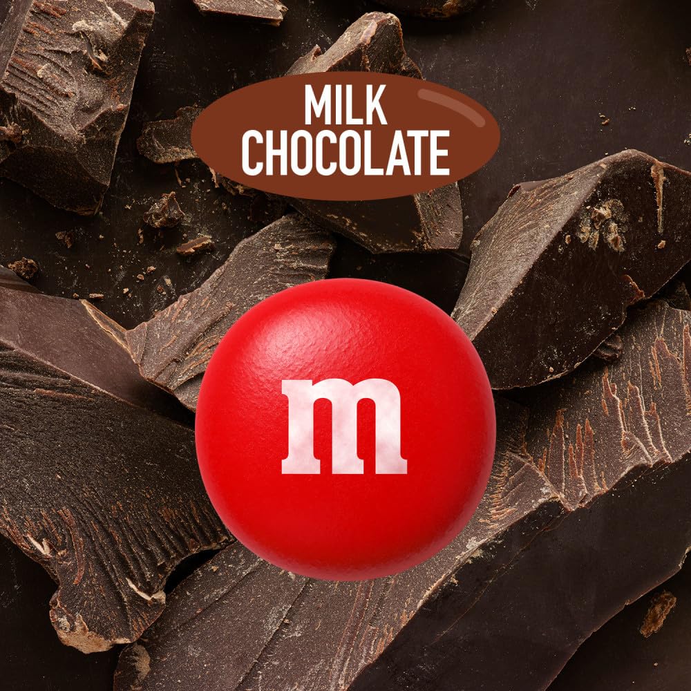 M&M'S Milk Chocolate Candy - 26 Count Bag | Bulk Chocolate Candies for Parties, Halloween, Christmas & Office Snacks
