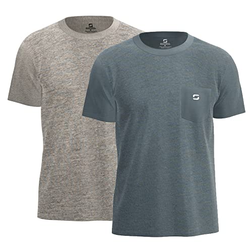 Heater Gray/Gray Melange - 2 Pack