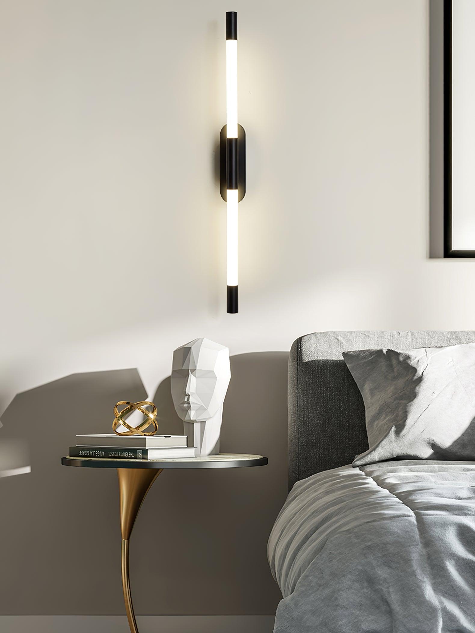 Agnes Sconce Wall Light - Modern Brass Wall Sconce for Bedroom, Living Room & Hallway - Elegant Lighting Fixture for Home Decor