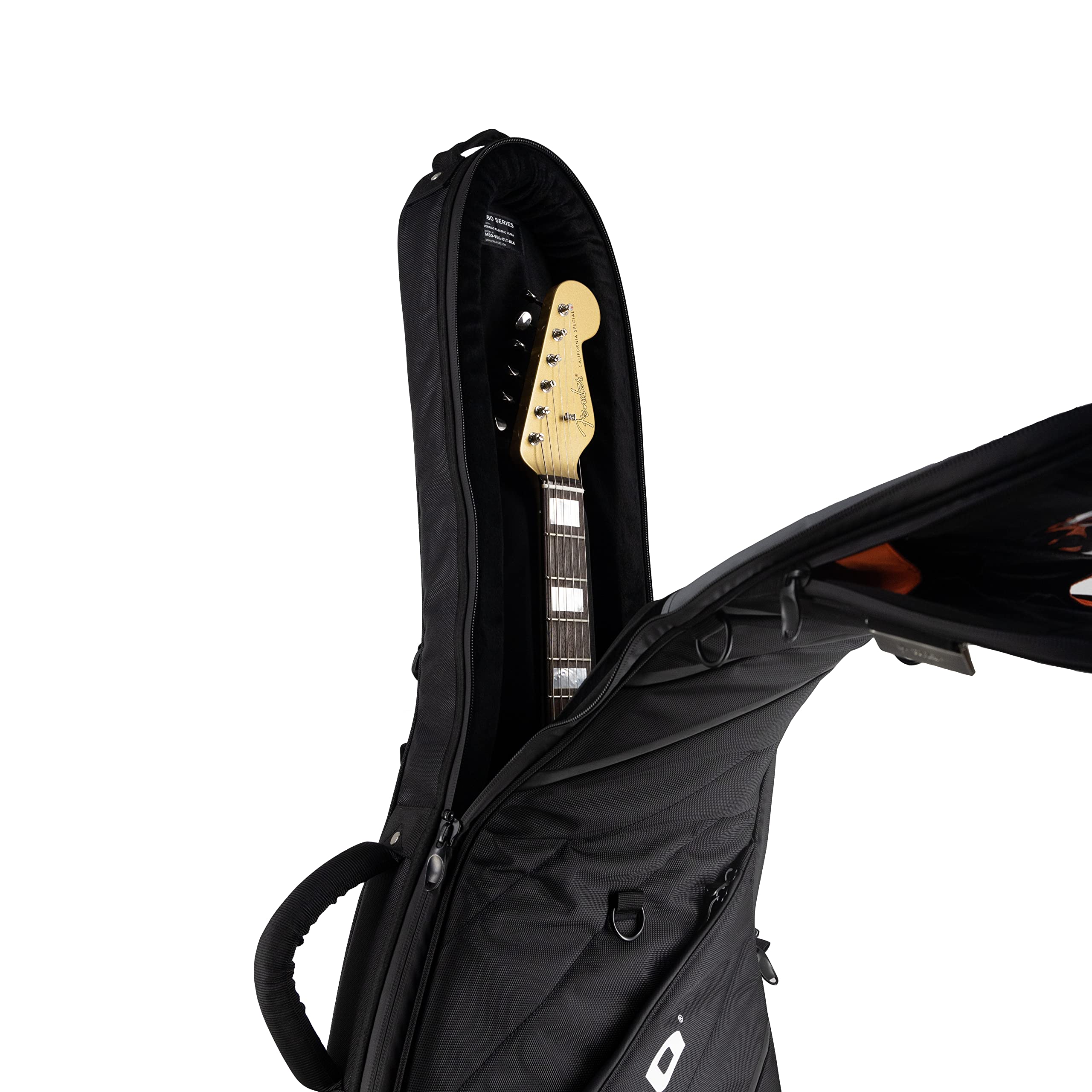 Vertigo Ultra Electric Guitar Bag - Heavy Duty Padded Case for Electric Guitars, Black (M80-VEG-ULT-BLK) - Perfect for Gigging Musicians & Travel Protection