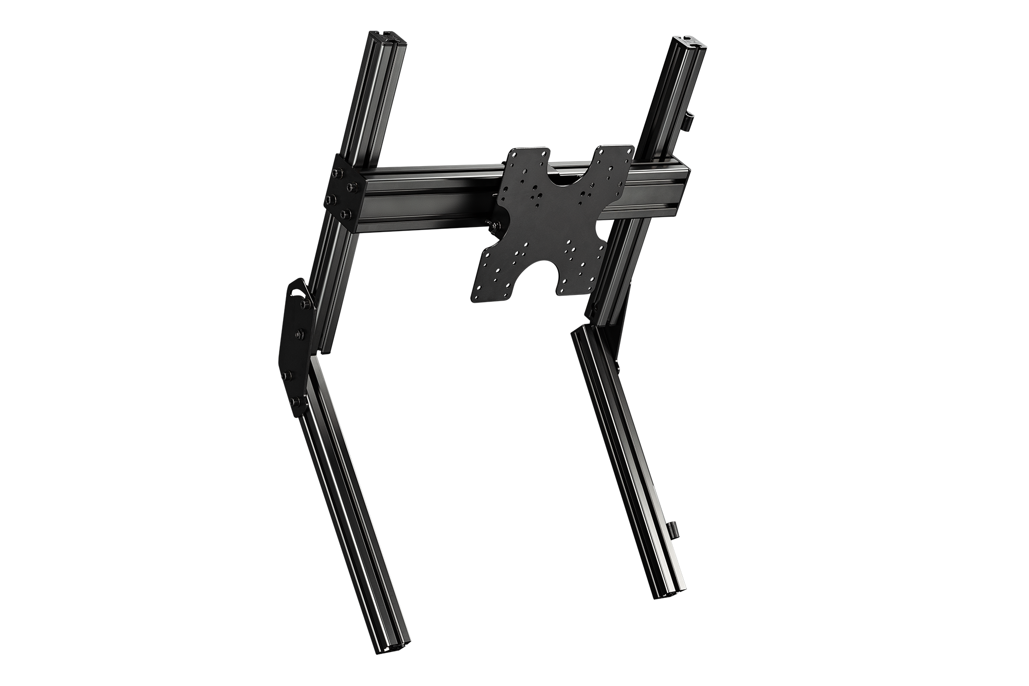 Next Level Racing Elite Freestanding Overhead & Quad Monitor Stand Add-On for Racing Simulator Cockpits - Perfect for Immersive Gaming, Flight Simulation & Professional Racing Setups