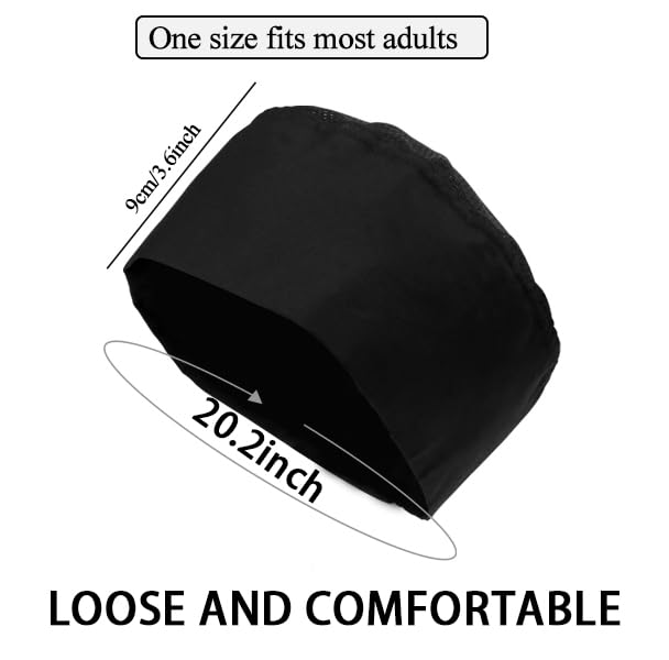 Custom Personalized Chef Hat for Bakers & Cooks - Breathable Mesh Top Kitchen Cap - Perfect for Baking, Cooking & Culinary Arts