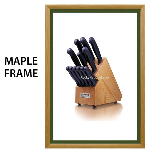 16x16 Designer Wood Snap Frames for Posters with 1