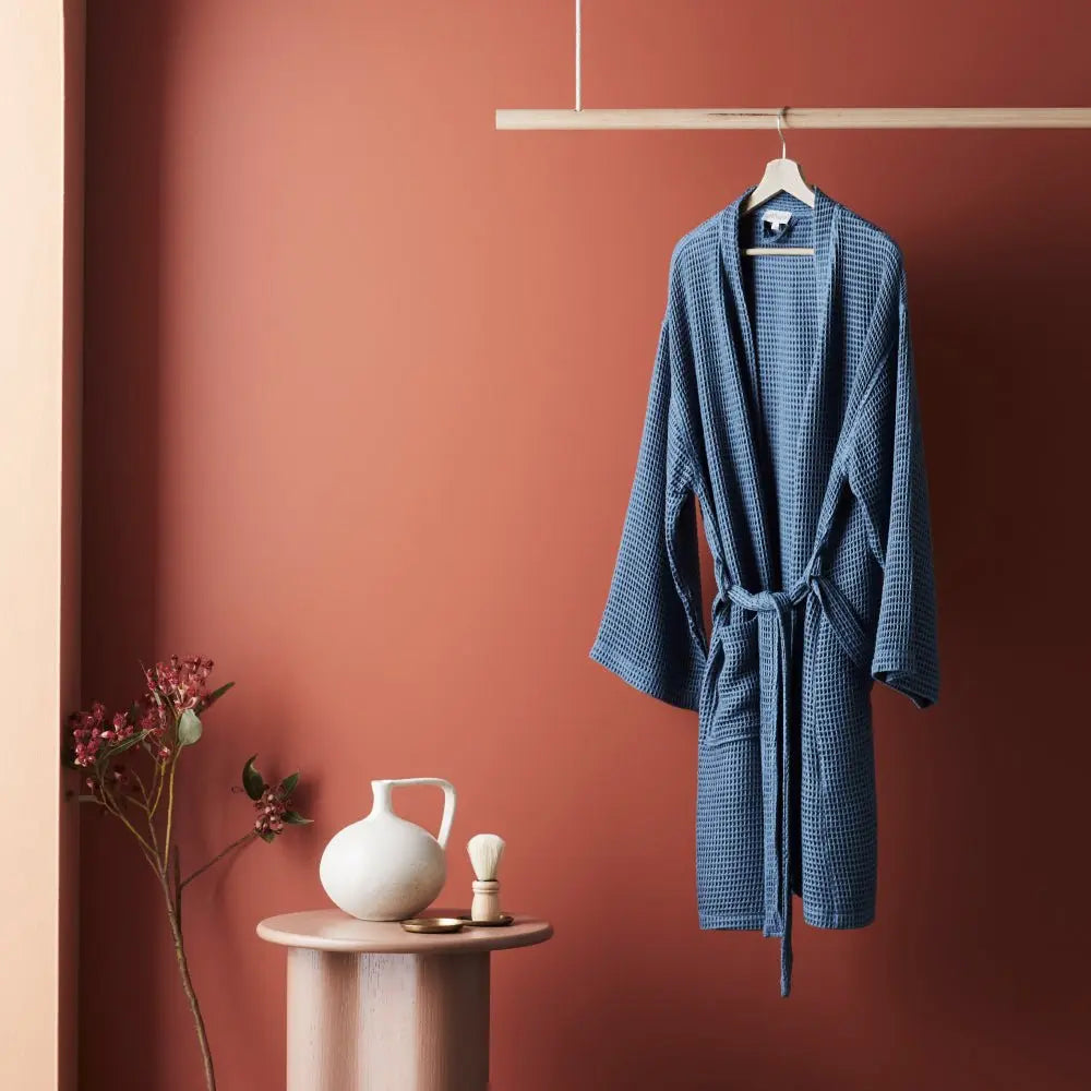 CleanBamboo® Waffle Bathrobe for Women & Men - Ultra Soft Spa Robe with Pockets - Perfect for Home, Hotel, Beach & After Shower Relaxation