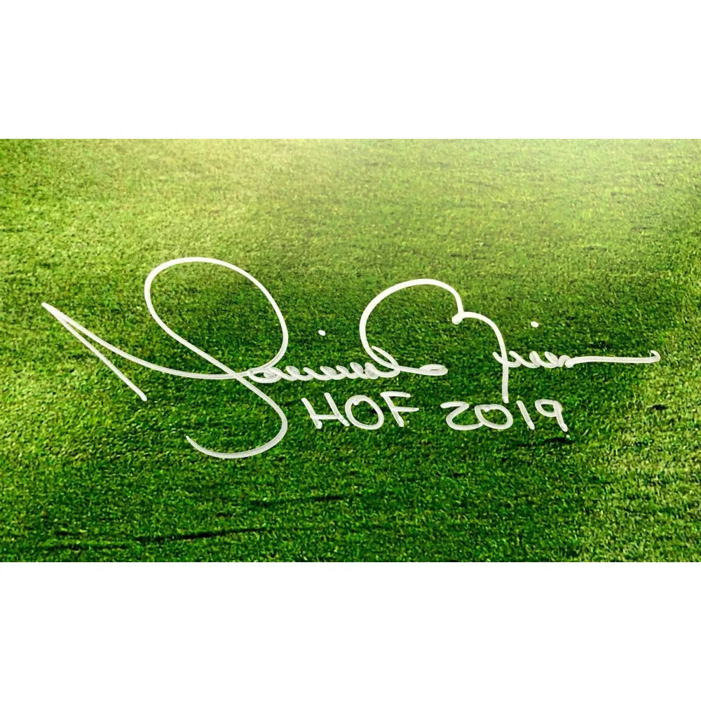 Mariano Rivera Autographed 16x20 Photo - 2019 Hall of Fame Induction - Yankees Legend - BAS COA Certified - Perfect for Sports Memorabilia Collections & Yankees Fan Gifts