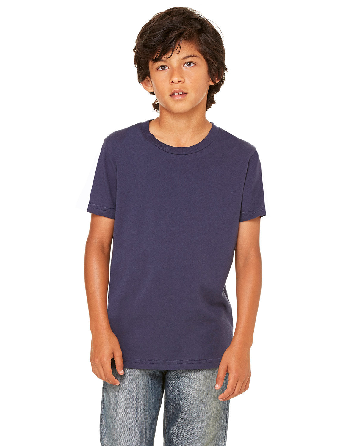 Bella + Canvas 3001Y Youth Jersey T-Shirt - Soft Cotton Short Sleeve Tee for Kids - Perfect for School, Play & Everyday Wear