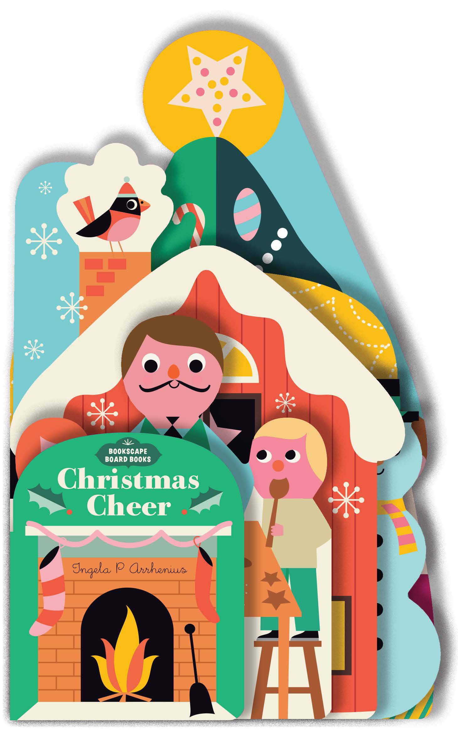 Bookscape Board Books: Christmas Cheer – Durable Baby Books for Holiday Learning & Festive Storytime (Perfect for Toddlers, Gifts & Family Reading)