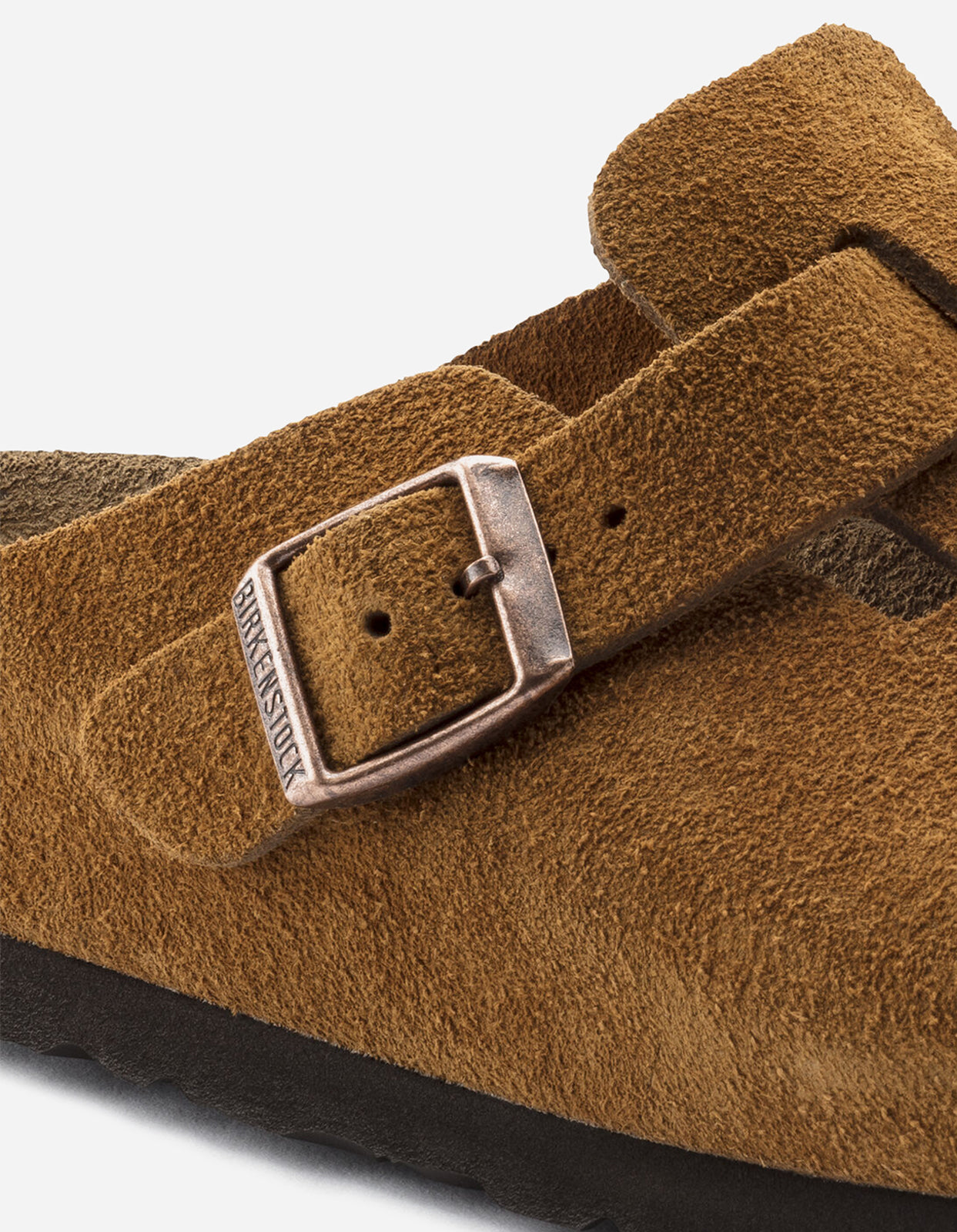 Birkenstock Boston SFB Suede VL Mink Clogs - Soft Footbed Unisex Comfort Shoes for Men & Women | Perfect for Home, Office & Casual Wear