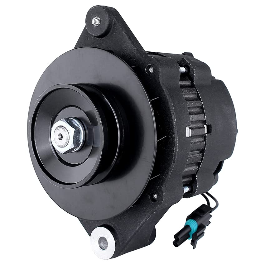 New 65Amp Alternator for Volvo Penta Engines - Compatible with Models 3860171, 38541827, 38566006, 38575619 - High-Performance Marine & Automotive Replacement Part for Boats, RVs, and Heavy-Duty Vehicles