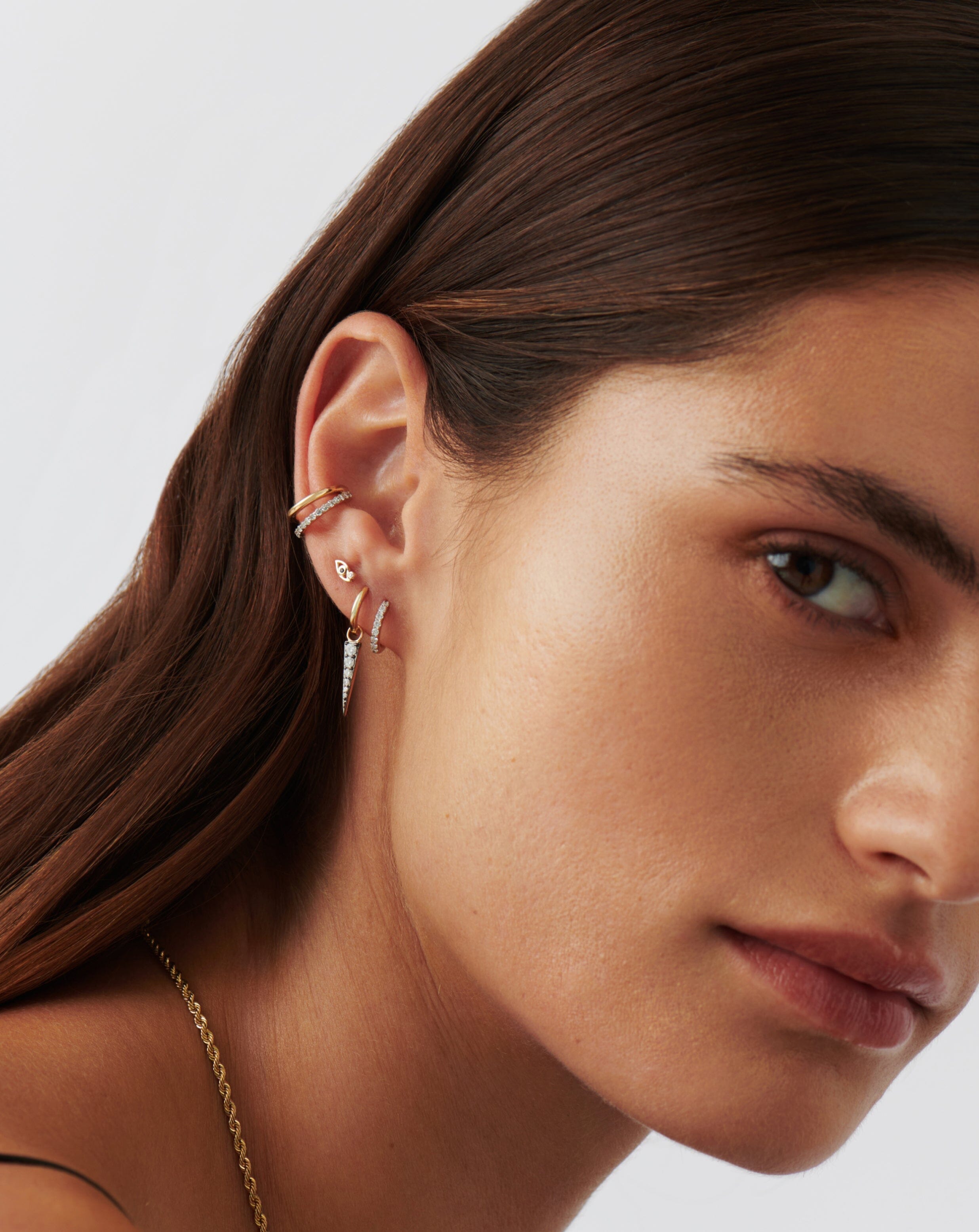 Evil Eye Stud Earrings for Women - Protection Jewelry, Dainty Single Stud Earring for Everyday Wear, Perfect Gift for Her - Ideal for Parties, Travel & Daily Accessories