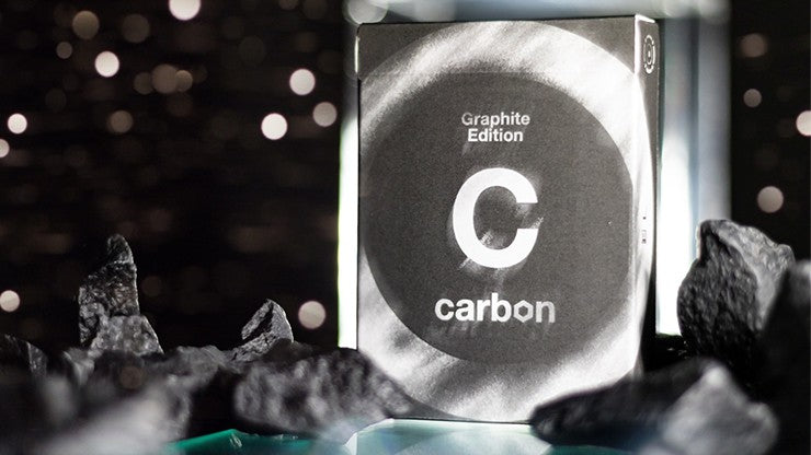 Premium Carbon Fiber Playing Cards - Graphite Edition | Durable & Stylish Deck for Poker, Magic Tricks & Card Games