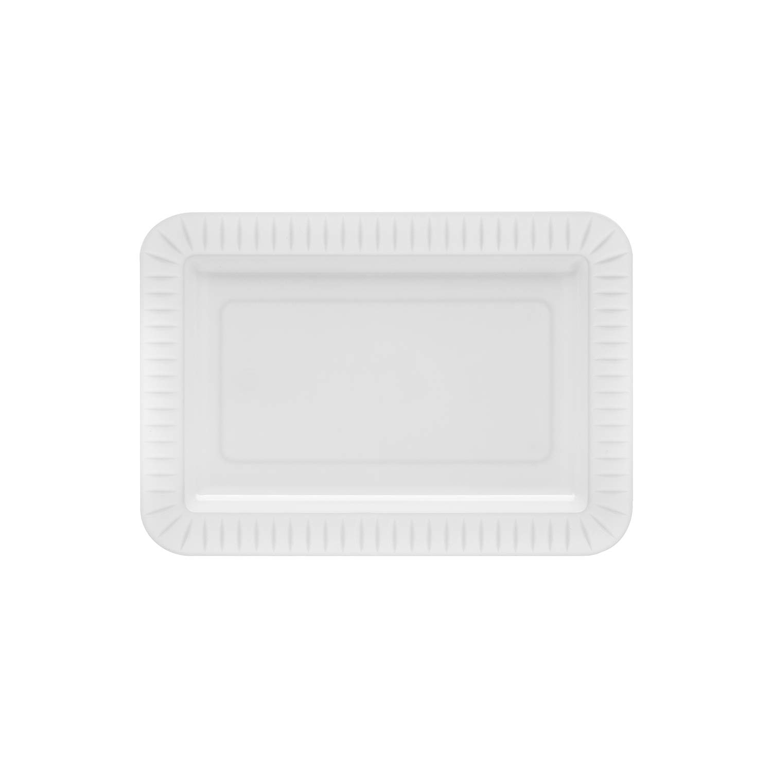 Elegant Hard Plastic Party Plates - 5