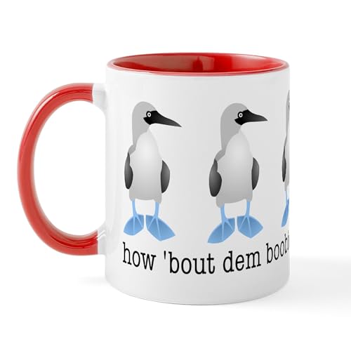 White/Red Inside - How Bout Dem Boobies Mug