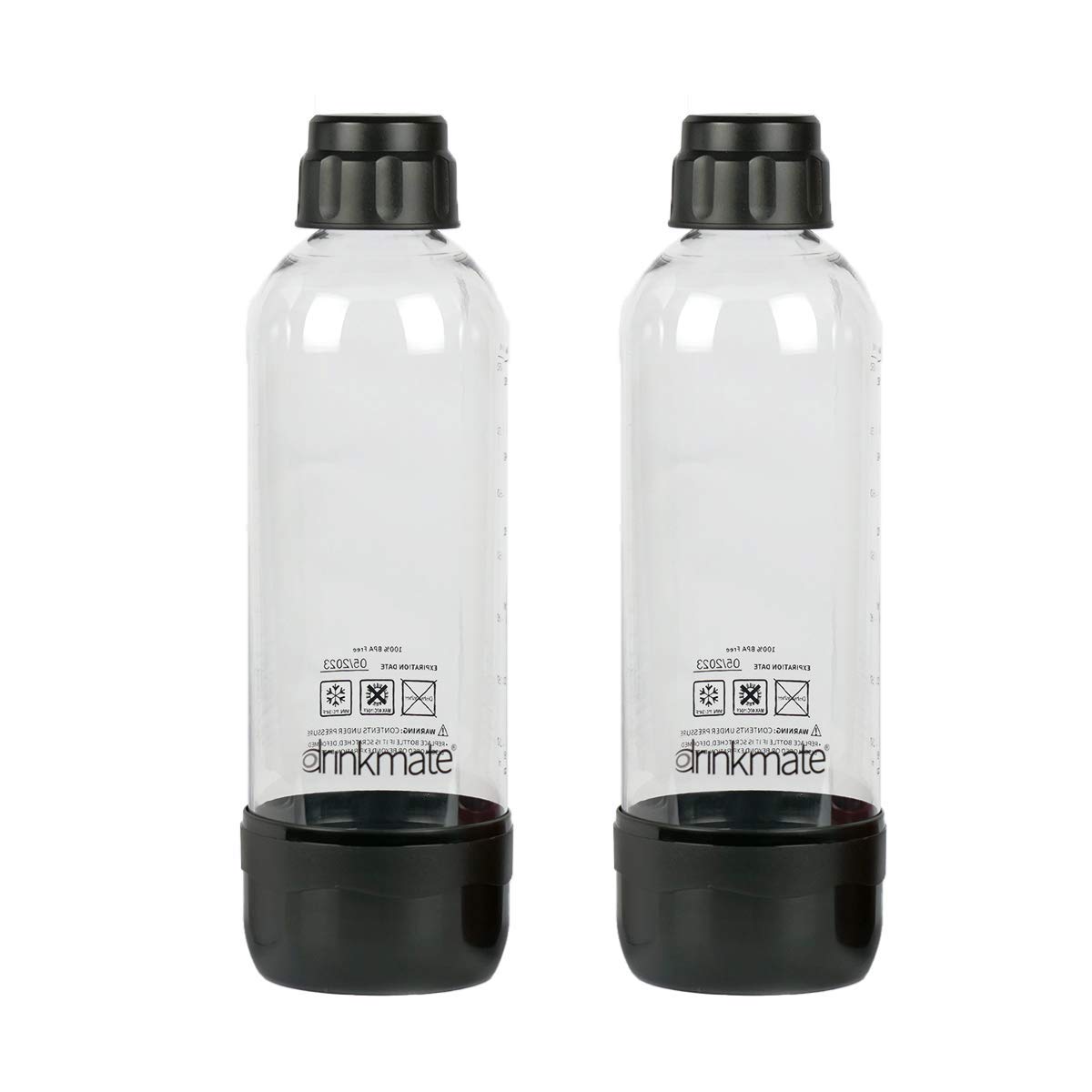Drinkmate OmniFizz Sparkling Water Maker with Extra Carbonating Bottles - Home Soda Maker Kit for Carbonated Drinks, Flavored Water & Cocktails | Perfect for Kitchen, Office & Parties