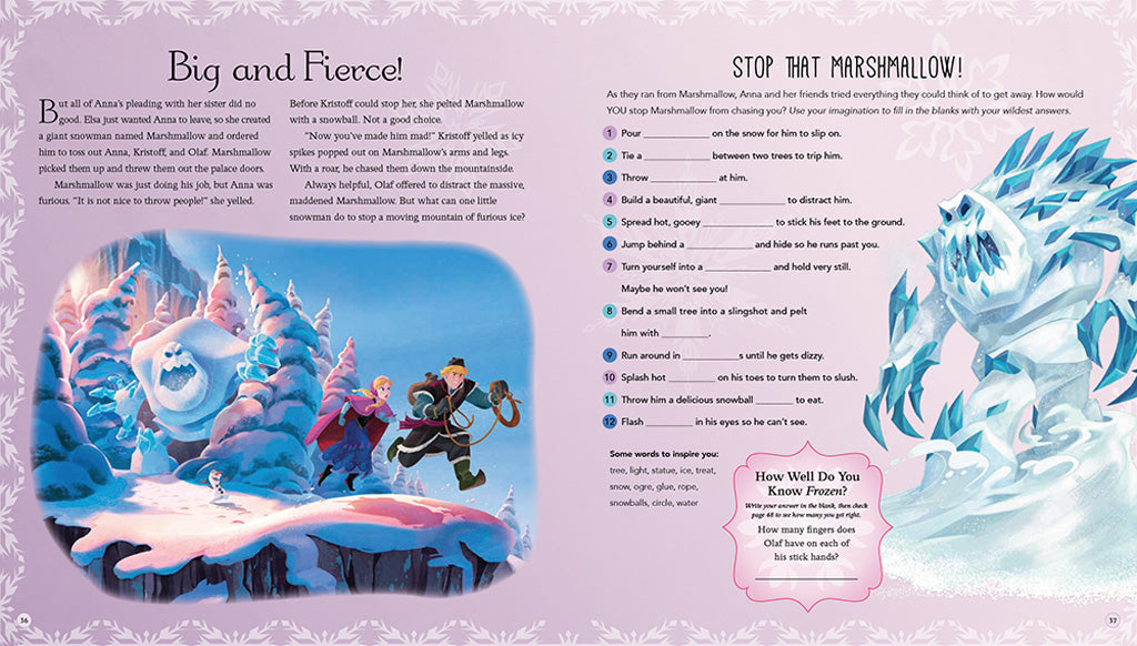 Disney Frozen: Elsa and Anna's Official Guide to Arendelle - Perfect for Kids' Birthday Gifts & Disney Movie Fans Collection