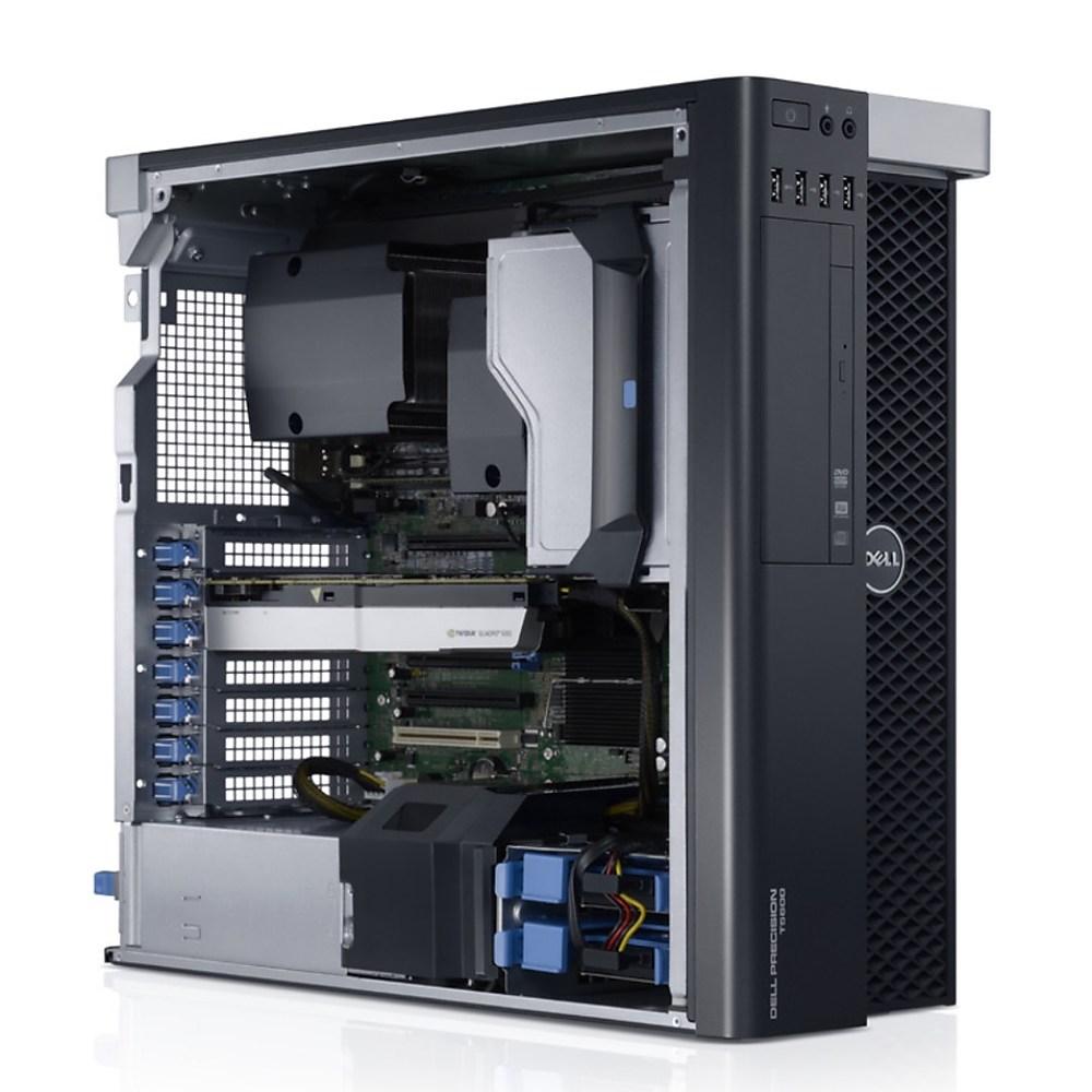 Dell Precision T5610 Workstation - Dual E5-2630 v2 2.6GHz, 12 Cores, 64GB RAM, 480GB SSD + 3TB HDD, NVIDIA Quadro K5000, Windows 10 Pro - Ideal for CAD, 3D Rendering & Video Editing