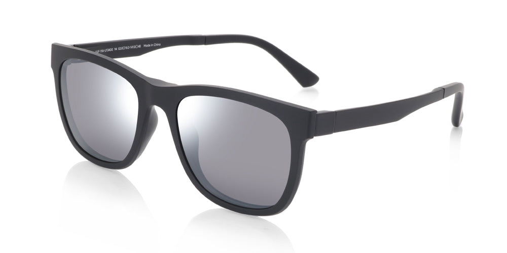 JINS Switch Classic U134 Eyeglasses - Lightweight & Durable Frame for Men & Women - Perfect for Work, Reading & Everyday Use
