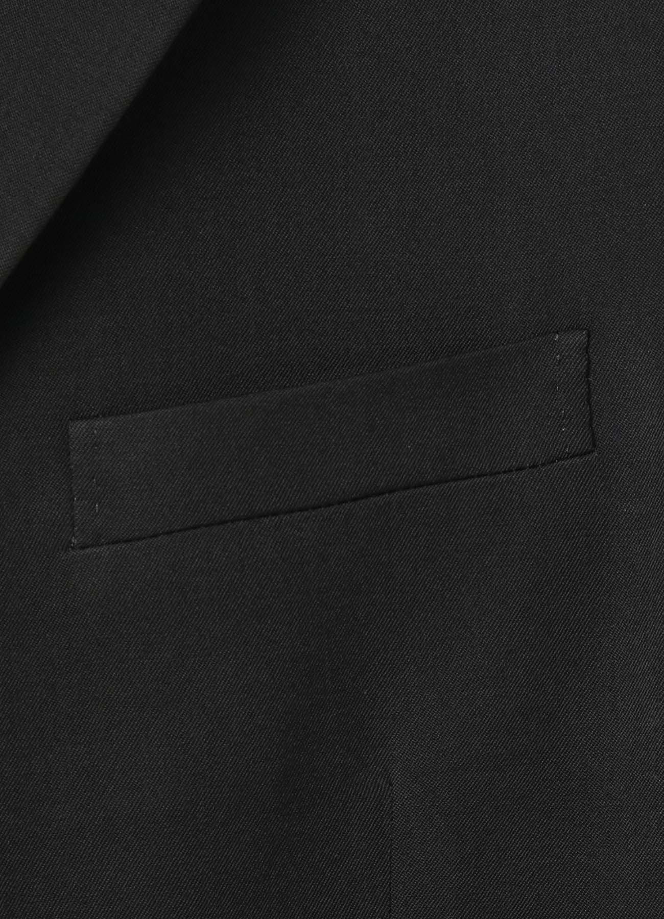 Men's Gabardine 3-Button Single Breasted Suit Jacket - Formal Business Attire for Weddings, Office & Special Occasions