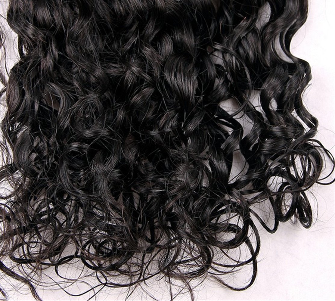 Virgin Peruvian Human Hair Extensions 100g Bundle - Natural Color Wavy/Curly 22 Inch Bulk Hair Weave for Women | Perfect for Daily Styling, Special Occasions & Salon Use