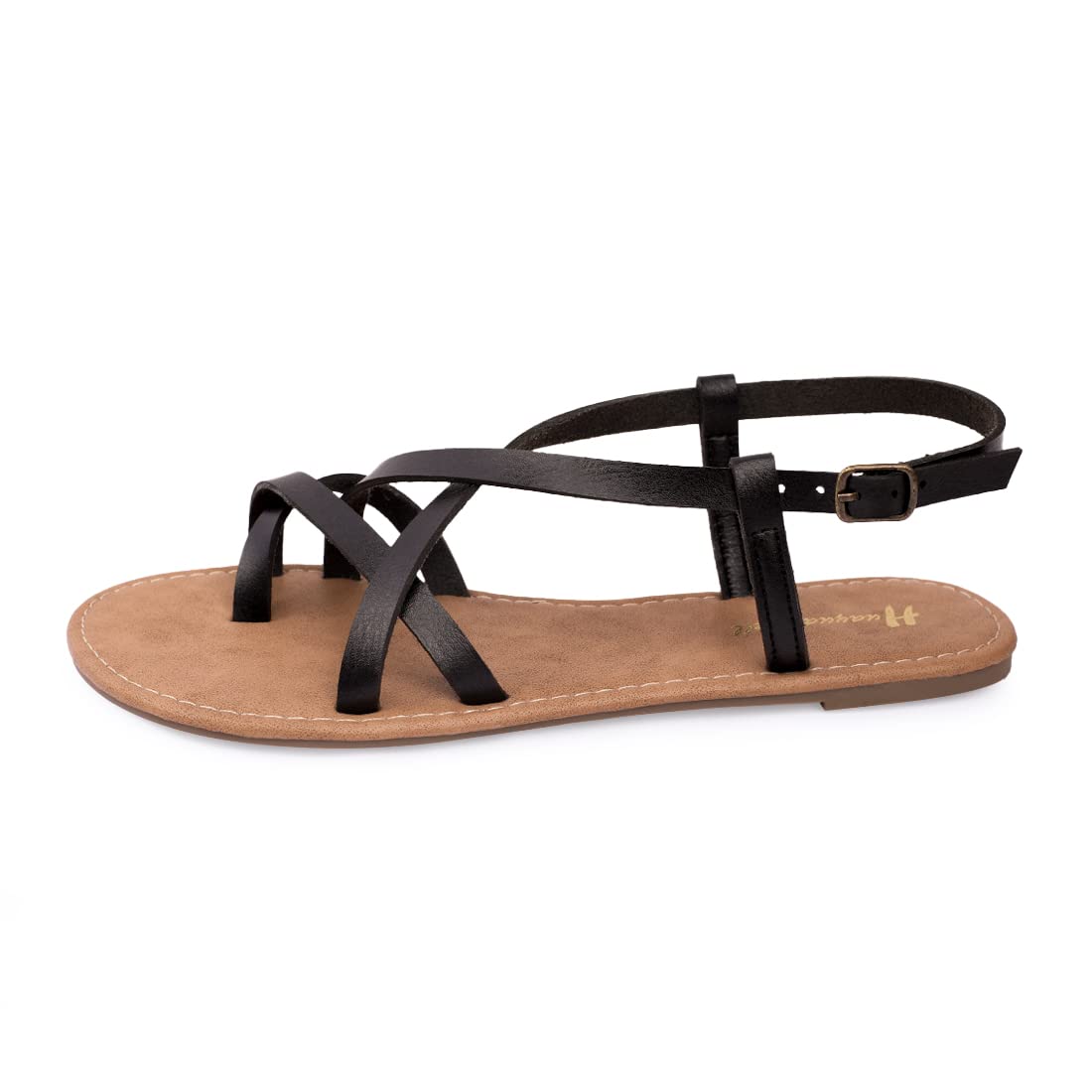 Women's Gladiator Flat Sandals - Fisherman Strappy Sandals with Ankle Strap | Comfortable Summer Beach Walking Shoes for Women, Perfect for Vacation, Outdoors & Casual Wear