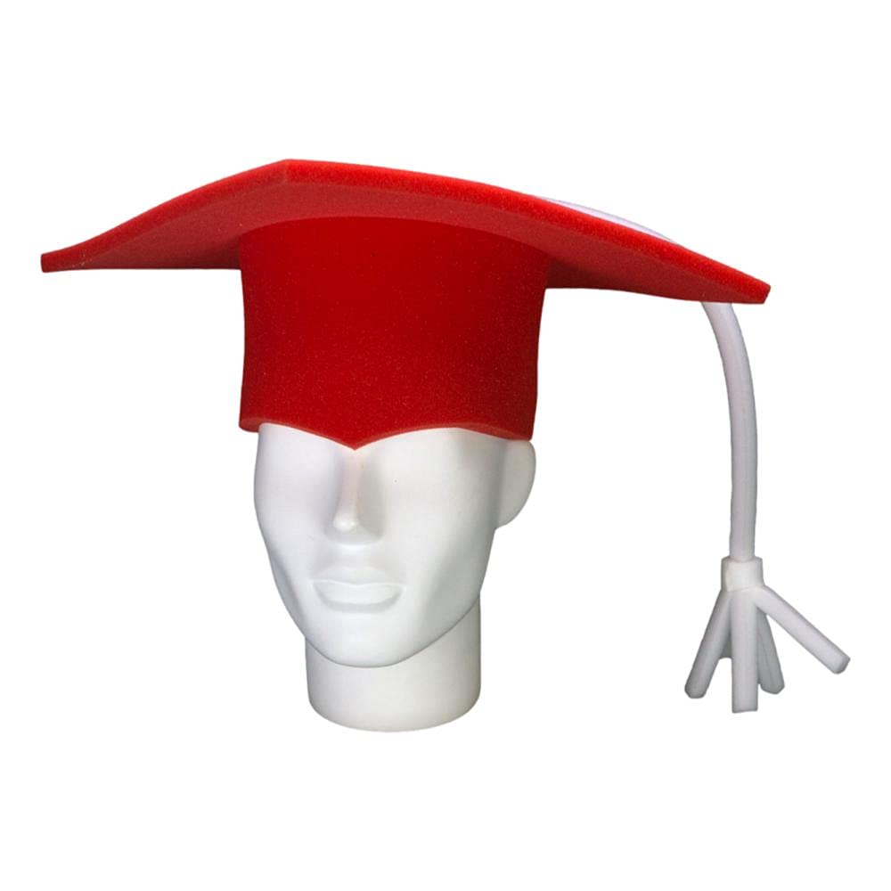Foam Party Hats for Graduation - Class of 2022 Graduation Cap, High School & College Graduation Party Decorations, Perfect Graduation Gift - Ideal for Graduation Ceremonies, Parties & Photo Shoots