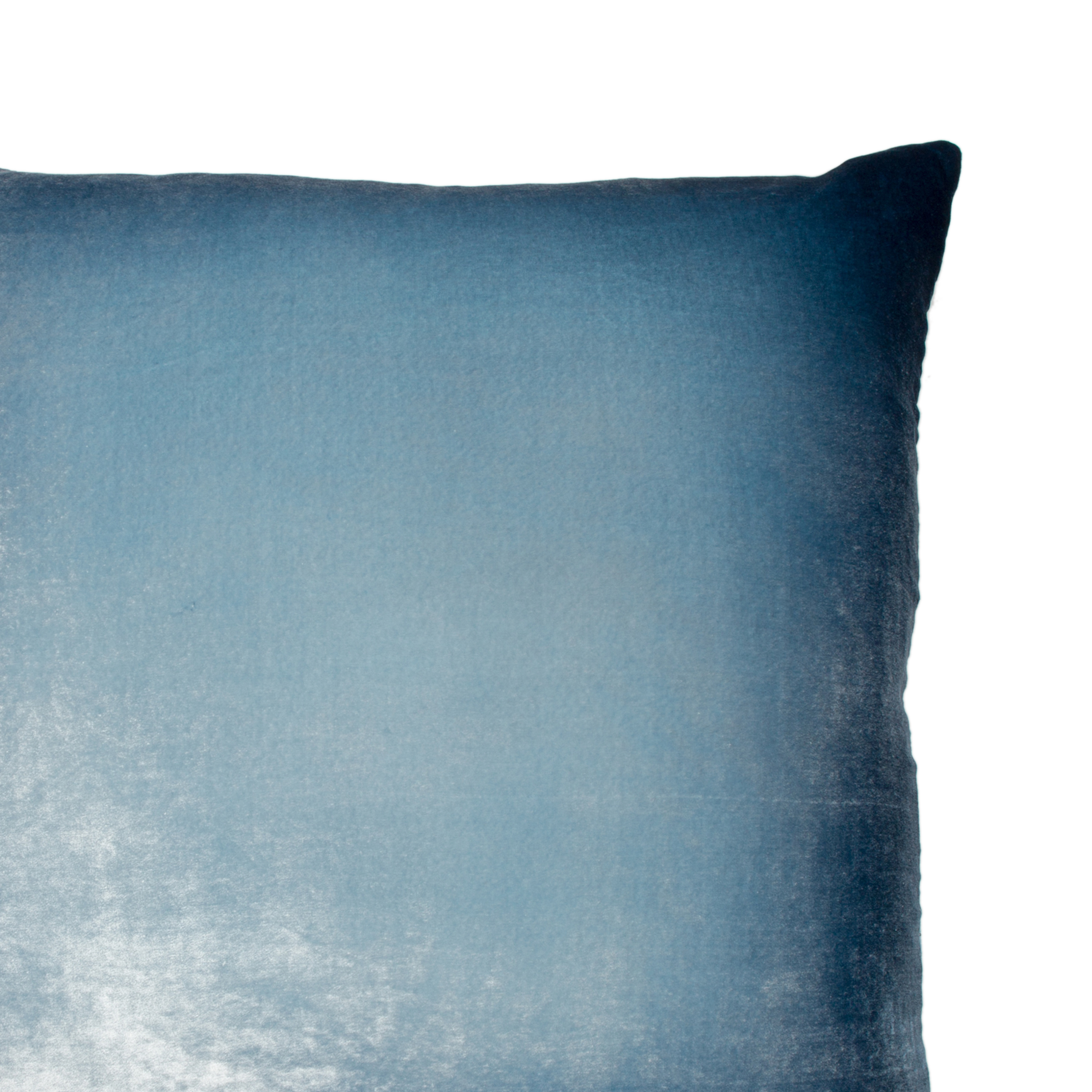 Ombre Velvet Pillow Covers - Soft Decorative Throw Pillows for Couch, Bed, Sofa - Elegant Home Decor for Living Room, Bedroom, Nursery
