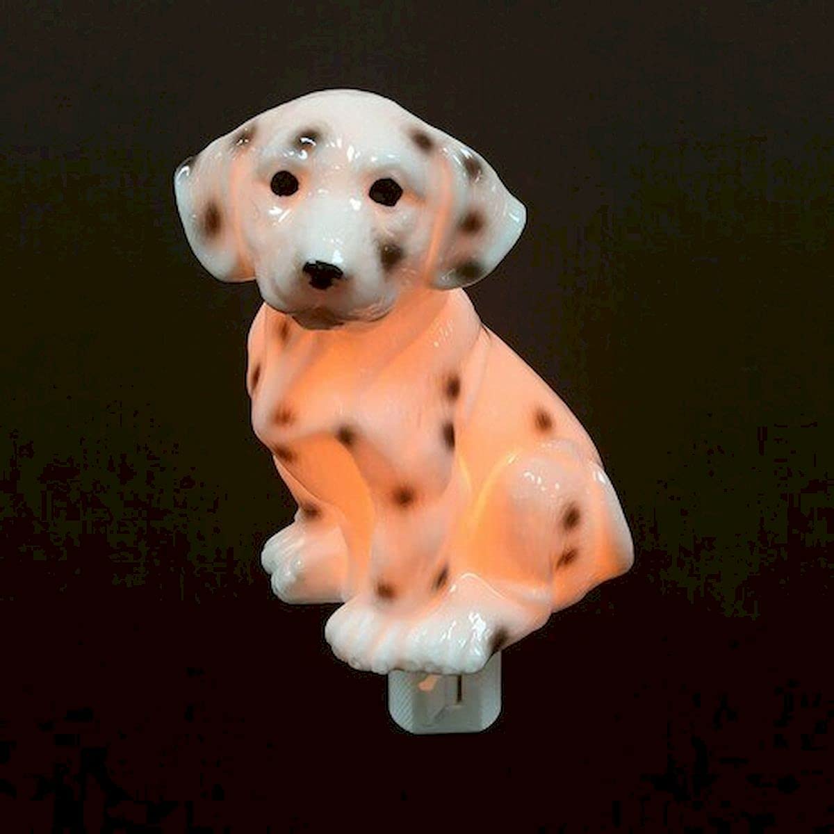 Dalmatian Dog Night Light - Cute Puppy Nursery Lamp for Kids Bedroom, Baby Room Decor & Cozy Nighttime Reading Light