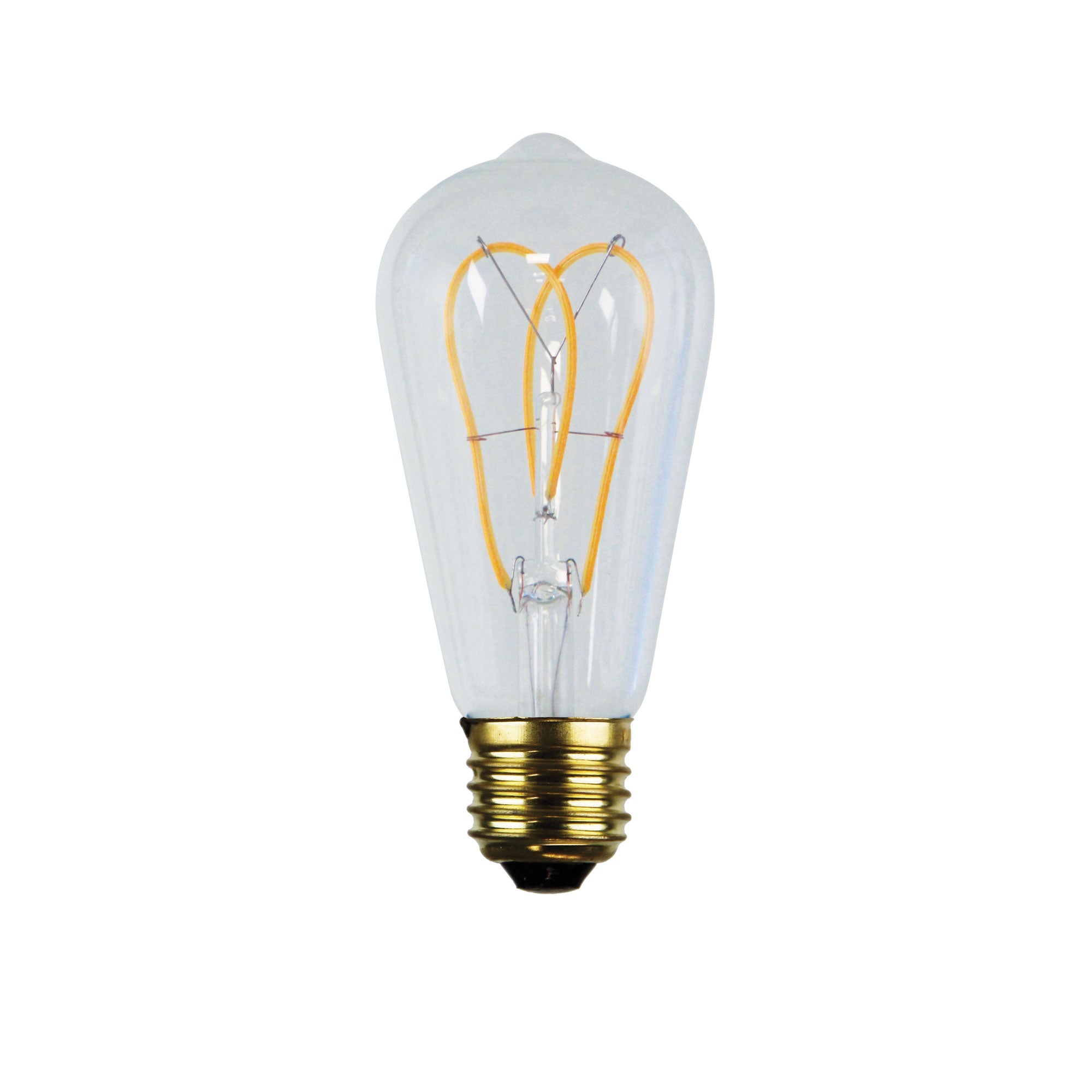 5W E27 (ES) Extra Warm White LED Dimmable Filament Pear Globe Bulb - Perfect for Vintage Lamps, Pendant Lights & Home Decor