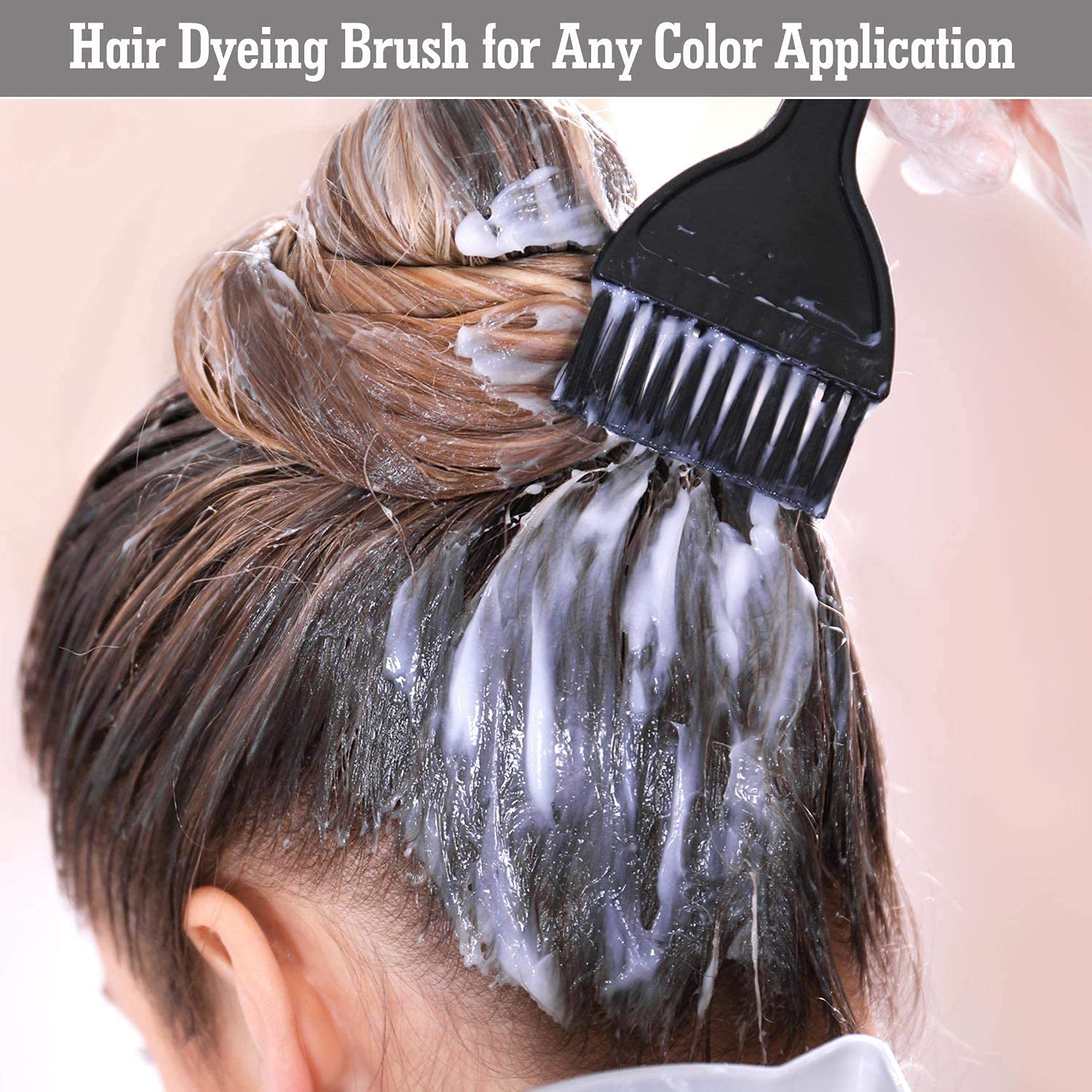 Faigy 11-Piece Professional Hair Dye Kit with Color Brush, Mixing Bowl, Highlighting Cap, Salon Apron & Clips - Complete Hair Coloring Tools Set for Home & Salon Use