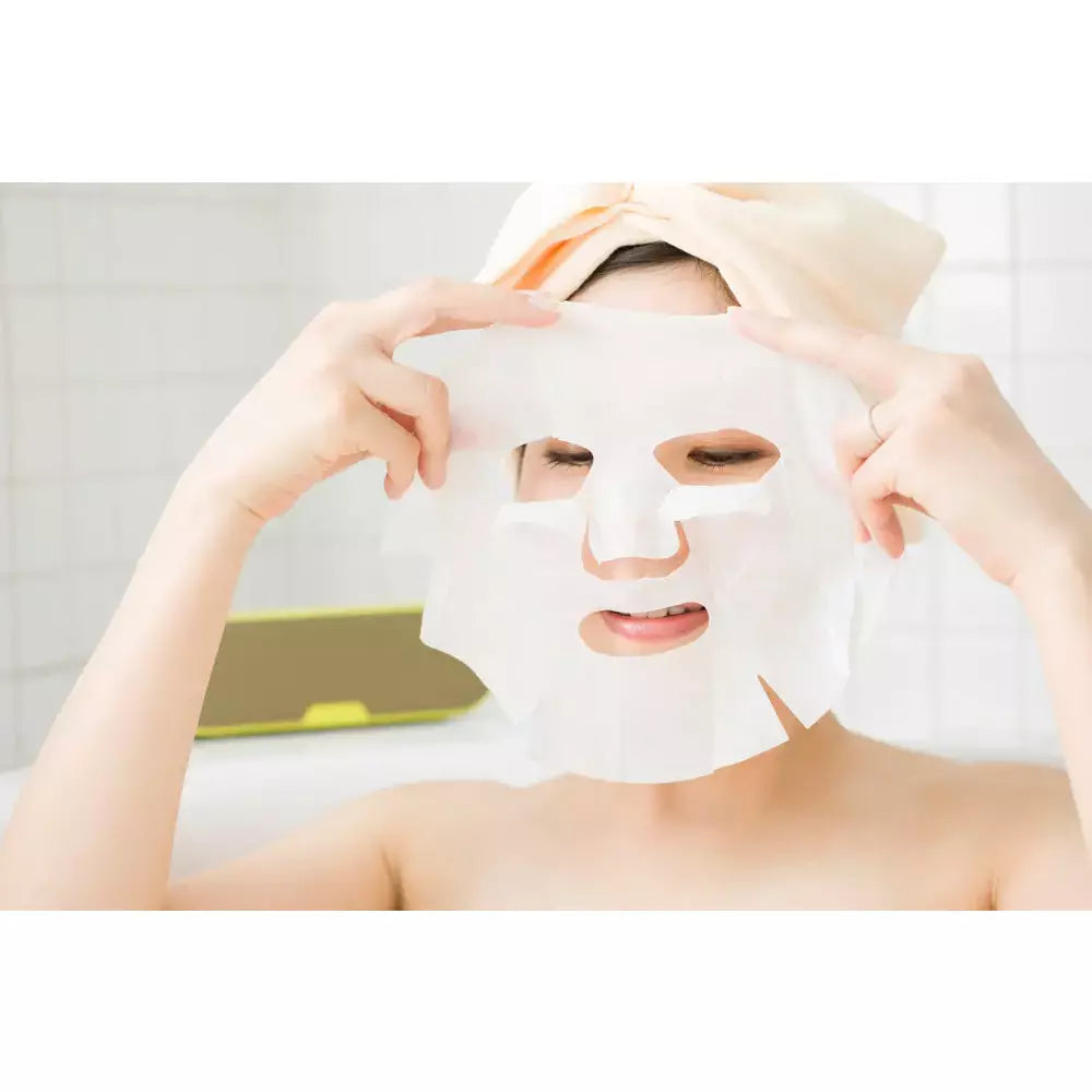 Japan Gals Pure 5 Essence Facial Mask Sheet - Hydrating & Brightening for Clear Skin (20 Sheets) | Korean Skincare Routine for Glowing Complexion