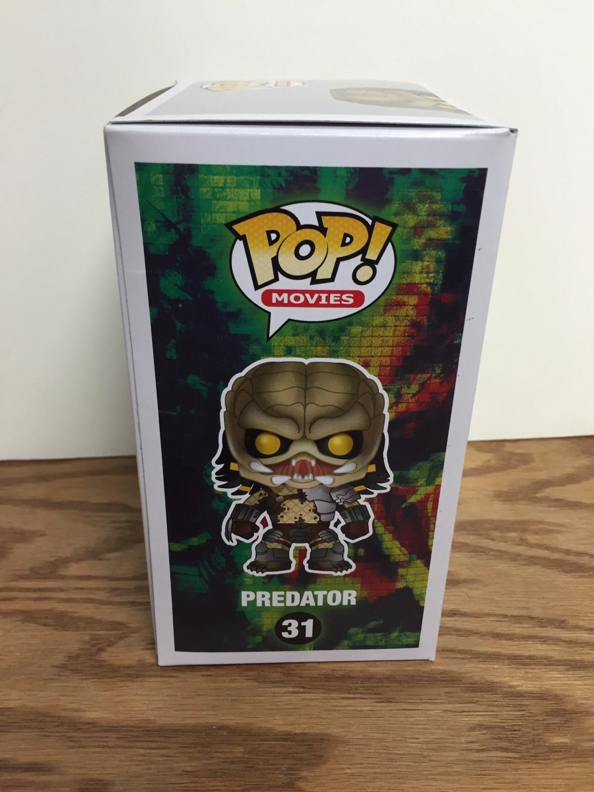 Funko Pop! Movies Predator Clear Green Blood Splatter Vinyl Figure #31 - Hot Topic Exclusive Collectible for Movie Fans & Action Figure Enthusiasts - Perfect for Display, Gifts, and Pop Culture Collections