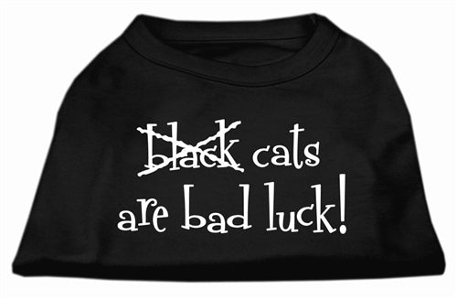 Unisex Black Cats are Bad Luck Graphic T-Shirts - Multiple Colors & Sizes - Perfect for Halloween, Parties & Casual Wear