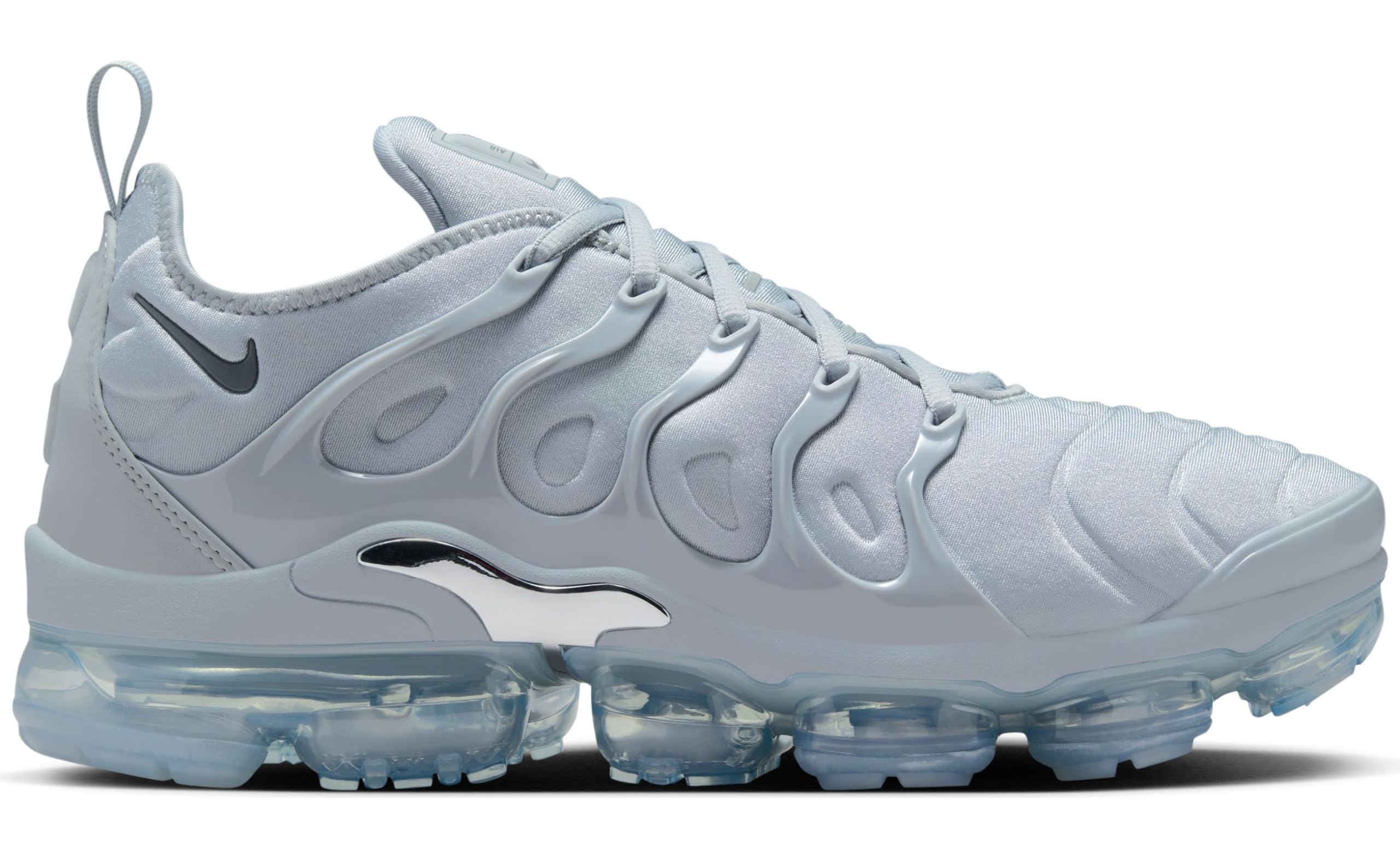 Nike Men's Air VaporMax Plus Running Shoes - Wolf Grey/Dark Grey - Size 14 M US - Lightweight Cushioned Sneakers for Jogging, Gym Workouts & Everyday Wear