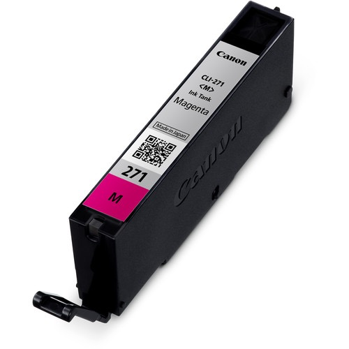 Canon CLI-271 Magenta Ink Tank Refill for PIXMA G Series Printers - High-Quality Photo & Document Printing at Home or Office