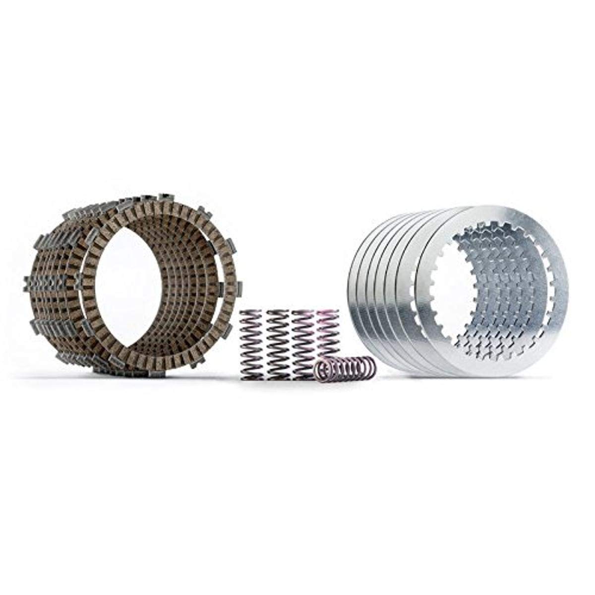Hinson Clutch Components FSC213-8-001 Complete Clutch Plate Kit with Fiber & Steel Plates & Springs for Yamaha YZ450F - Perfect for Off-Road Racing & Motorcycle Performance Upgrades