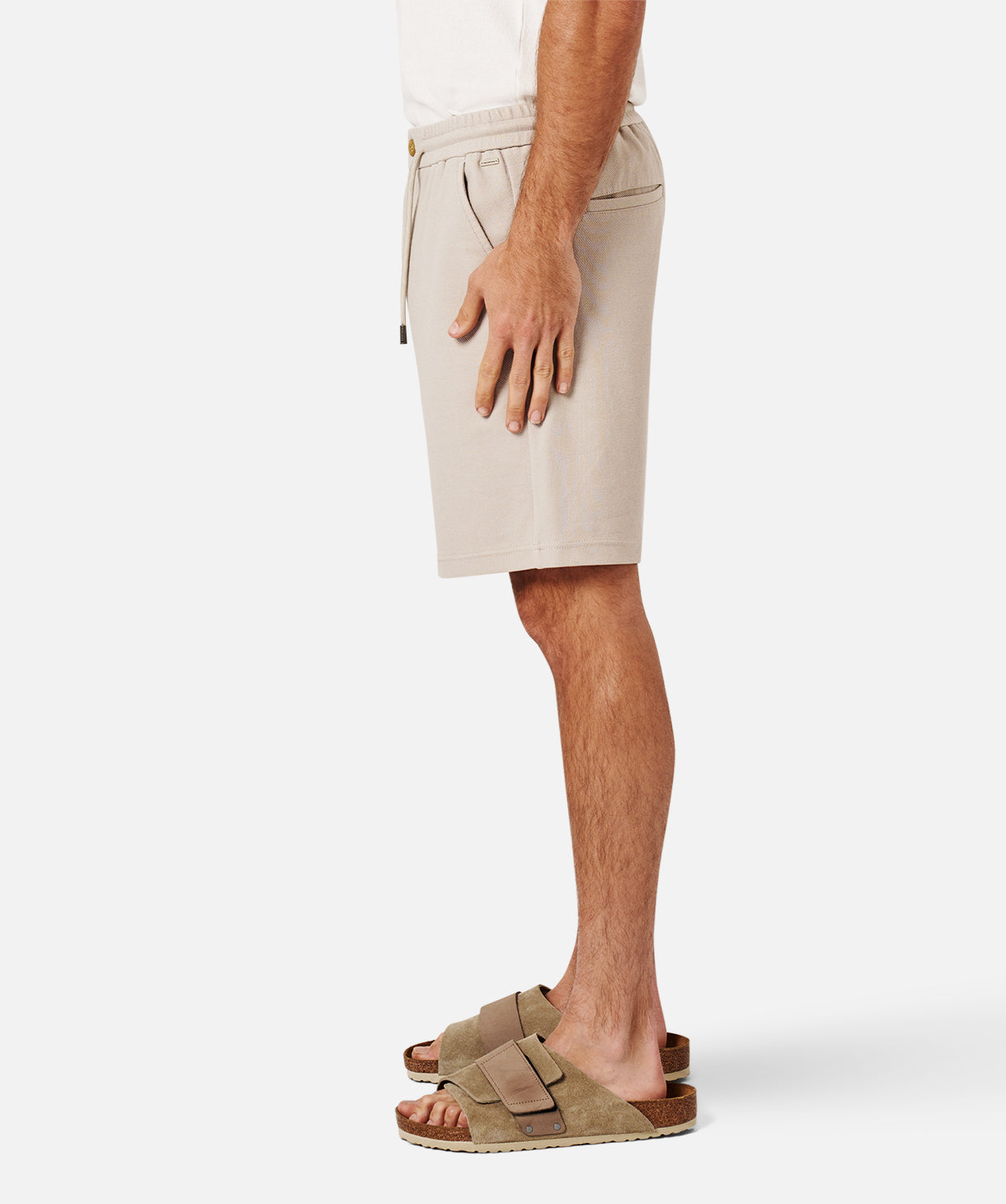 Broadway Short Light Taupe Women's Casual Shorts - Comfortable & Stylish for Summer Outfits, Beach, and Travel
