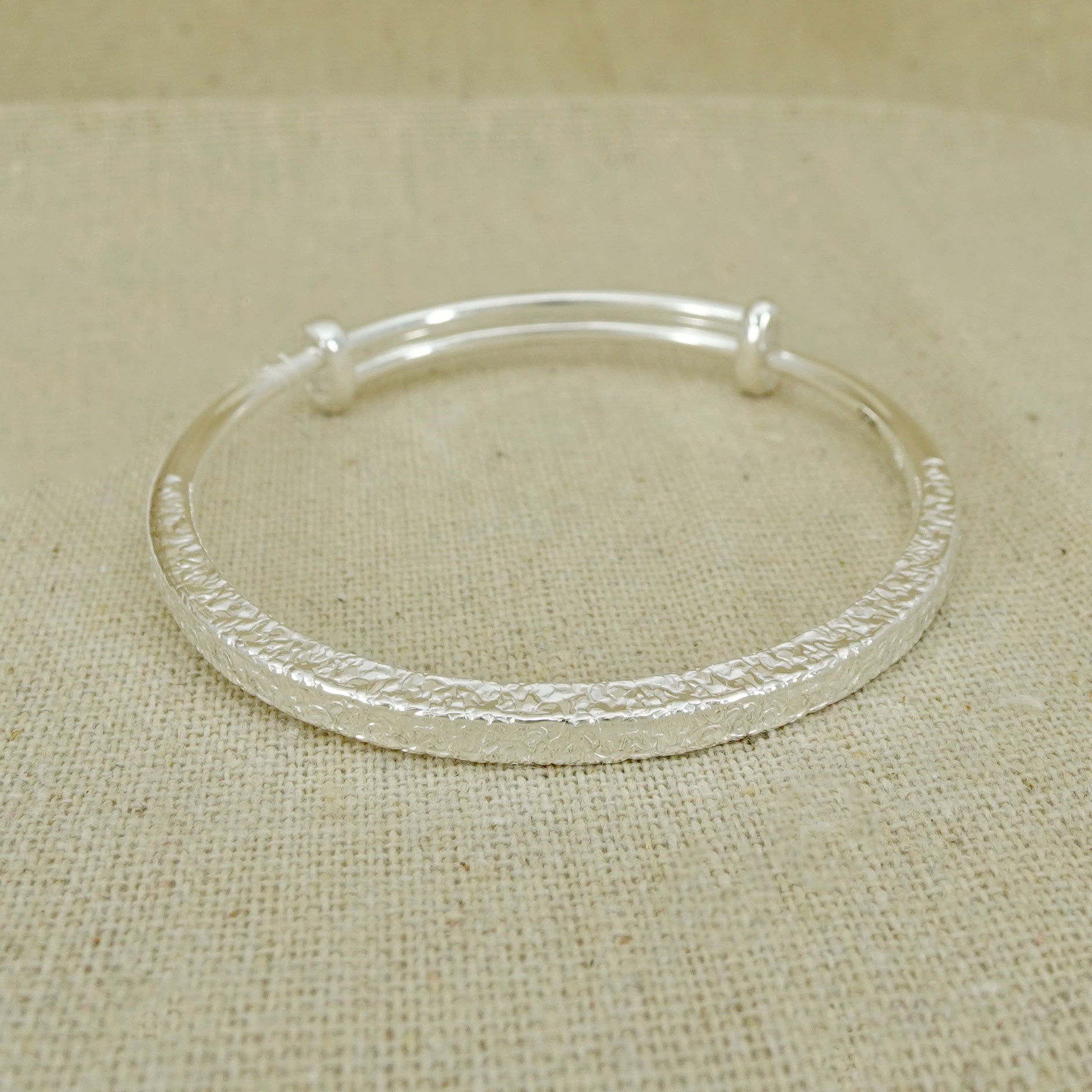 Sterling Silver Bangle Bracelet for Women - Elegant & Dainty Jewelry Gift for Birthday, Anniversary - Perfect for Everyday Wear & Special Occasions
