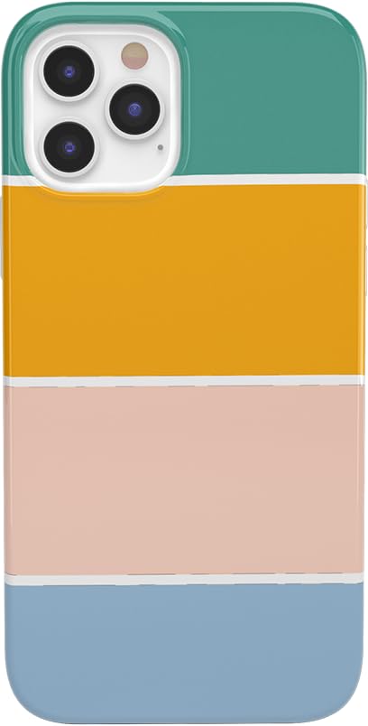 Casely iPhone 11 Pro Max Case - Paint The Town Colorblock Stripes Protective Phone Cover | Slim Fit, Shockproof & Scratch Resistant | Perfect for Daily Use, Travel & Outdoor Activities