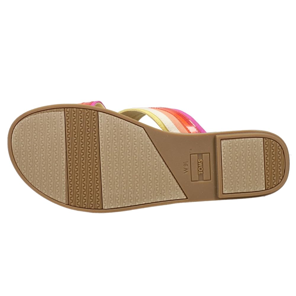 TOMS Women's Viv Slip-On Comfort Shoes - Lightweight & Breathable for Casual Wear, Travel & Everyday Use
