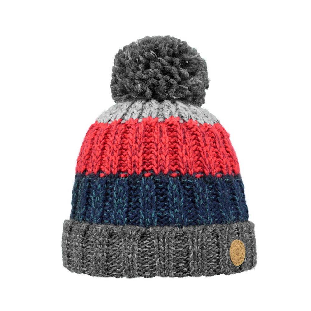 Barts Wilhelm Beanie Hat for Men & Women - Soft Winter Knit Beanie in Anthracite Grey - Warm Unisex Skull Cap for Cold Weather, Outdoor Activities & Casual Style