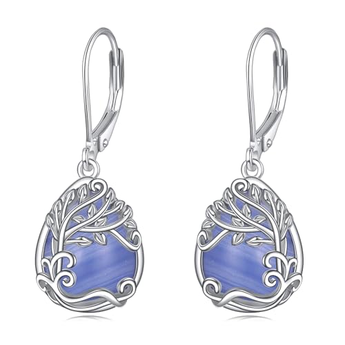 YY-Tree of Life Blue Lace Agate