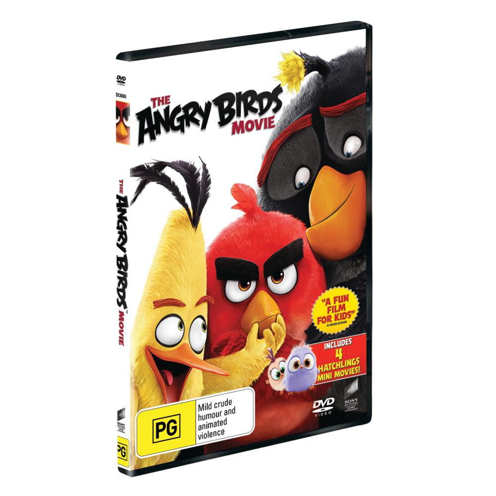 The Angry Birds Movie - Official DVD & Blu-ray | Family Comedy Animation Film for Kids & Adults | Perfect for Movie Nights & Birthday Gifts