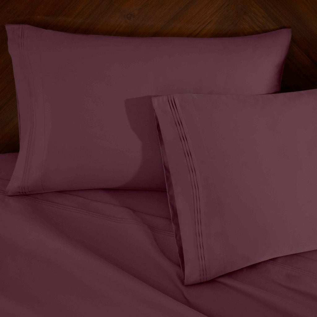 Premium 1000 Thread Count Egyptian Cotton Sheet Set - Eco-Friendly, Breathable & Hypoallergenic - Perfect for Luxury Bedding & Hot Sleepers