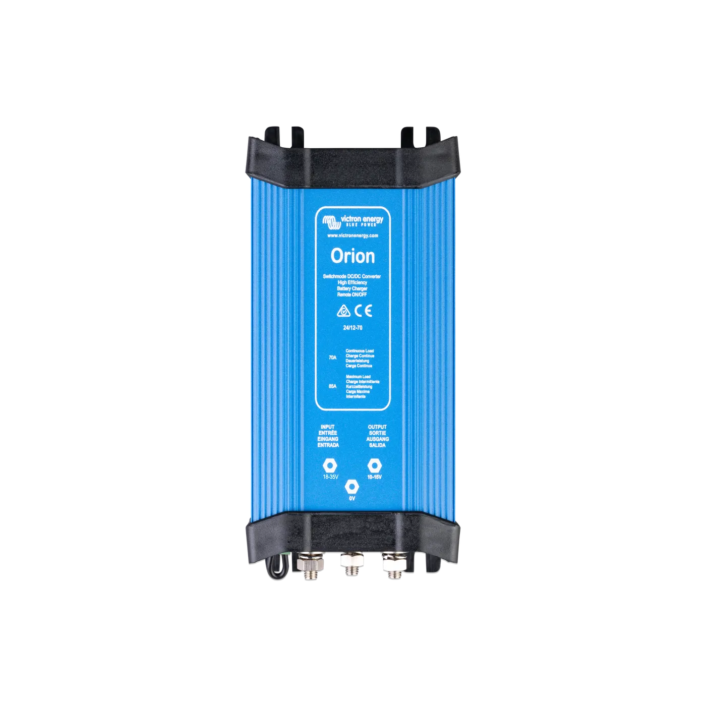 Victron Orion High Power Non-Isolated DC-DC Converter - 12V/24V to 12V/24V Voltage Regulator for RVs, Boats & Solar Power Systems