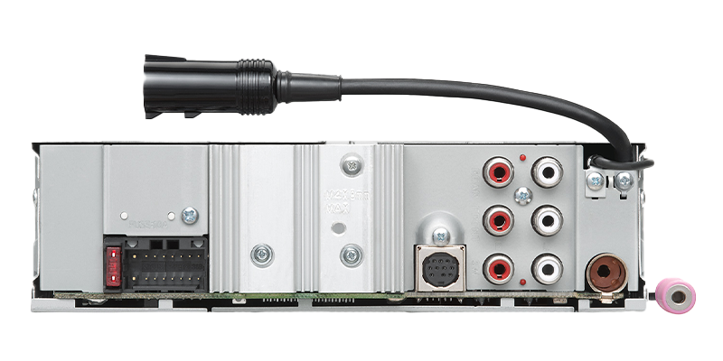Kenwood KMR M332BT Marine & Motorsports Bluetooth Digital Media Receiver - Waterproof Audio System for Boats, Cars & Off-Road Vehicles