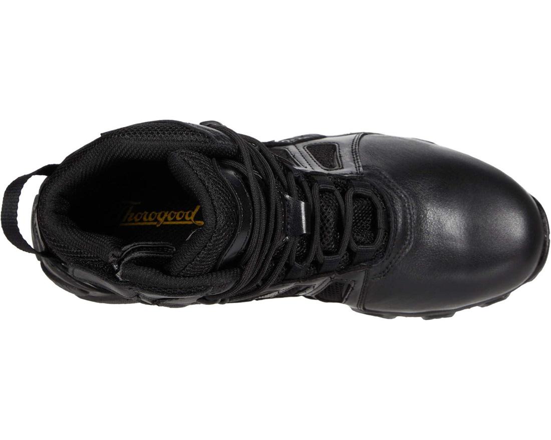 Crosstrex Polishable Composite Toe Zip Boot - BBP Waterproof Black Work Boots for Men - Ideal for Construction, Warehouse & Outdoor Work