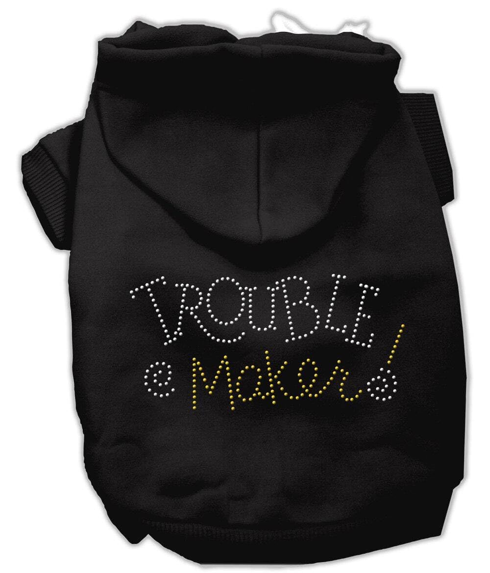 Sparkly Rhinestone Pet Hoodie for Dogs & Cats - 